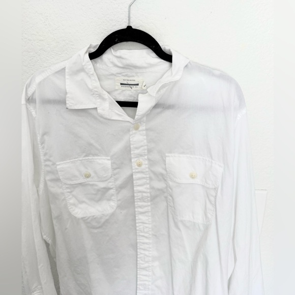 Guideboat Company White Button Down Shirt Preppy Outdoor Classic XL - Picture 2 of 7